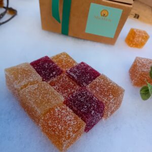 Grand ballotin pâtes de fruits